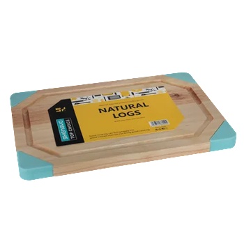 Image 1 of Horecano SHENGYA-Дървена дъска със силиконови ъгли 30х20х2cm (К0315А) (0193815)