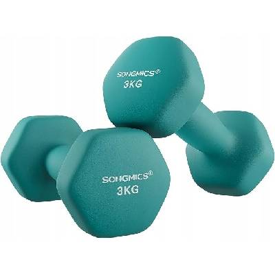 Songmics Neoprenové činky 2 x 3 kg 2 ks