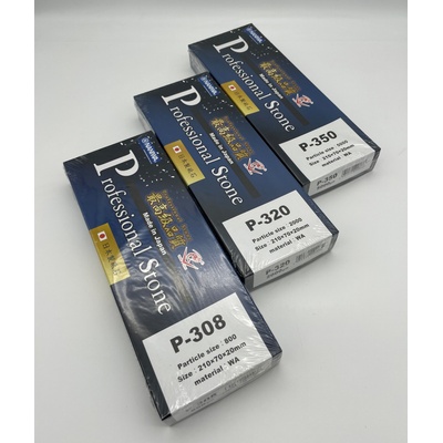 Naniwa DIC 711247 Заточващи камъни комплект три броя с Grit 800, 2000 и 5000 Professional stone