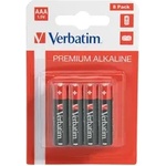 Verbatim Батерия, Verbatim ALKALINE BATTERY AAA 8 PACK (HANGCARD) (49502)