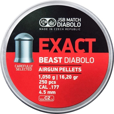 Diabolky JSB Exact Beast 4,52 mm 250 ks
