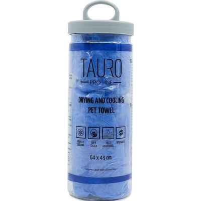 TAURO Pro Line Drying & Cooling Towel - Blue