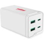 Roline Стенно зарядно устройство ROLINE, 2x USB-A 3.0 + 2x USB-C, 120W, бяло 19.11. 1056-10 (19.11.1056-10)