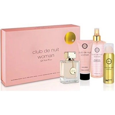 Armaf Club de Nuit Woman EDP 105 ml + telové mlieko 100 ml + deospray 50 ml + telový závoj 250 ml pre ženy
