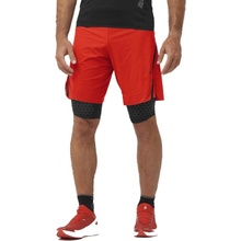 Salomon S/LAB Ultra 2IN1 shorts LC2260800 fiery red/deep black