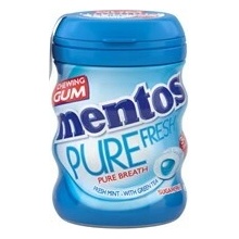 mentos Pure Fresh Mint Žuvačky 6 x 60 g