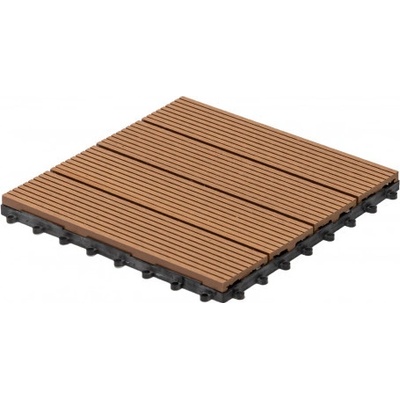 Covernit Technodeck WPC 300 x 300 mm teak 829031301 1 ks – Zboží Mobilmania