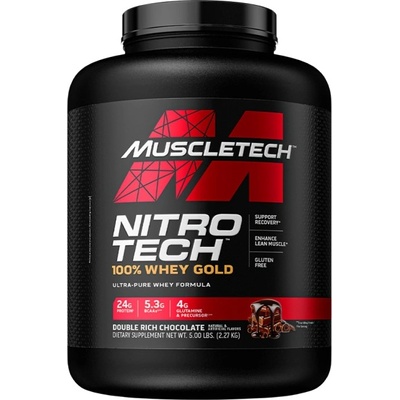 MuscleTech Nitro Tech / Whey Gold [2270 грама] Шоколад
