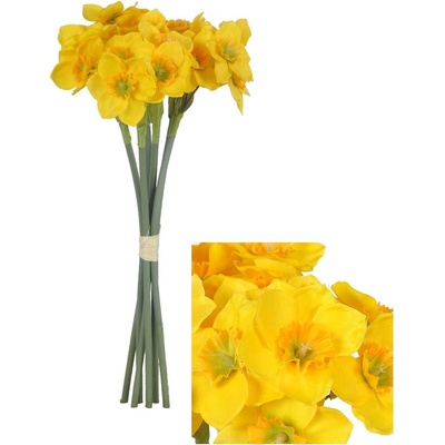 Kytice narcisů – žlutá, 40 cm