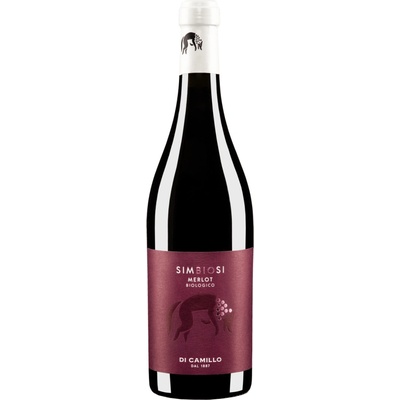Di Camillo Simbiosi Merlot Biologico 13,5% 0,75 l (čistá fľaša)
