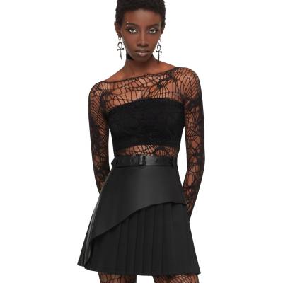 KILLSTAR дамска тениска с дълъг ръкав KILLSTAR x KIHILIST - Lamenthia - Black - KSRA014197