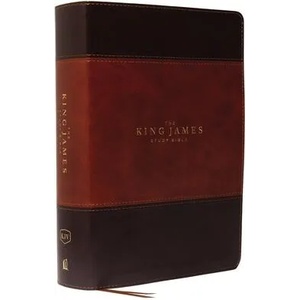 KJV, The King James Study Bible, Leathersoft, Brown, Red Letter, Full-Color Edition | Thomas Nelson (ISBN: 9780718079826)
