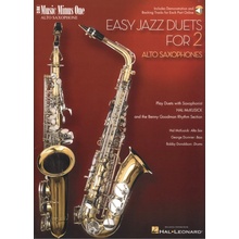 EASY JAZZ DUETS for 2 Alto Saxophones + Audio Online / dueta pro altový saxofon