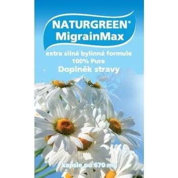 Naturgreen MigrainMax 60 kapslí