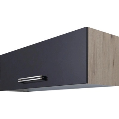 Flex Well Santo 100 x 32 x 32 cm antracit matný san remo dub světlý matný – Zboží Dáma