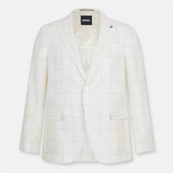 Boss Яке Boss Men's H Hutson Formal Jacket - Open White