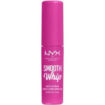 NYX Cosmetics Smooth Whip Matte Lip Cream червило с гладка текстура за перфектно изглаждане на устните 4 ml нюанс 20 Pom Pom