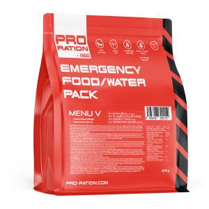 Adventure Menu Emergency food/water pack, Menu V Цвят: червен