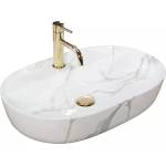 Rea Aura 61 cm shiny white marble (5902557377466)