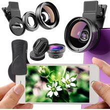 Apexel sada 2 in 1 0,45× Wide Angle + 12,5× Macro 2