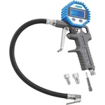 Fervi s. r. l Пистолет Fervi за помпане на гуми с дигитален манометър ф 80 мм, 0- 8 bar, 0125 (0125)