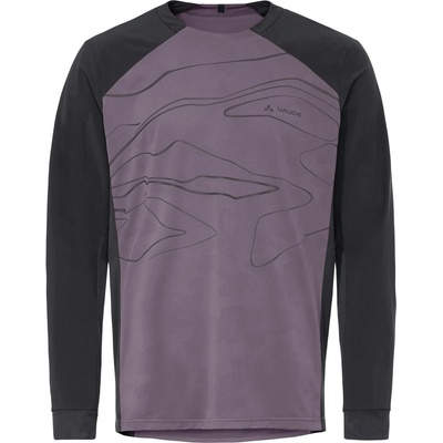 Vaude Мъжка фланелка с дълъг ръкав за колоездене Vaude Moab L/S Pro Shirt Cycling jersey - Purple Ash (056-3955-0312)