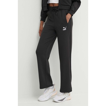 PUMA Спортен панталон Puma T7 High Waist Pant в черно с изчистен дизайн 624212 (624212)