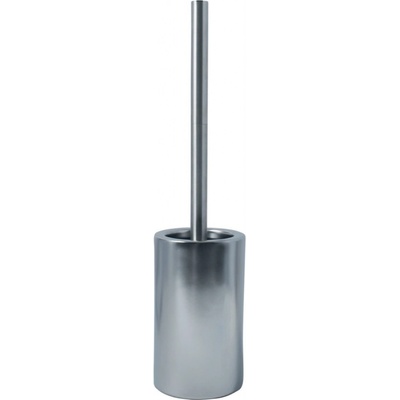 Spirella WC štětka TUBE Matt s matně stříbrnou keramickou nádobou 10 22756