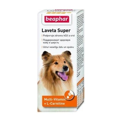 Beaphar Laveta Super vit. vyživující srst pes 50ml