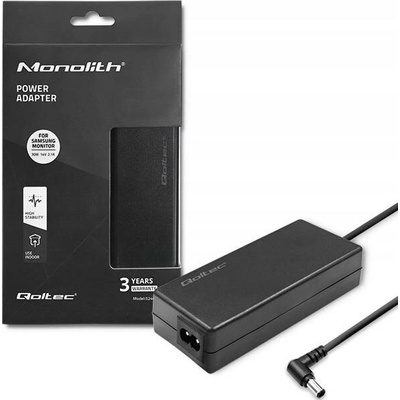 Napájecí adaptér pro monitor Qoltec 14 V 2,1 A 30 W