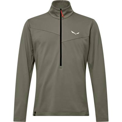 Salewa Мъжки поларен пуловер Salewa Puez Cammino PL Half-Zip Jacket Fleece jumper - Faded Green - размер 52 (EU) (005-7112-0214)