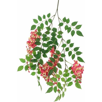 Umelý list- Wistéria ružová 70cm