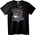 NOONEBRAND Тениска Класически американски Hot Rod - 2XL, Black