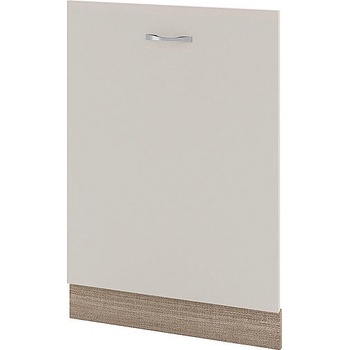 ИРИМ Врата с цокъл за вградена съдомиялна Сити МС-39 мока / сатен 60 см