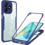 Techsuit Калъф за Honor X5c Plus - Techsuit ColorVerse 360 Series + Протектор - Син