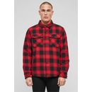 Urban Classics Lumberjacket red black