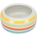 Trixie Miska keramická prúžkovaná pre morčatá 200 ml/11 cm