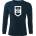 DRAGOWA FIT-T Тениска с дълъг ръкав Army Boy, тъмносиня, 160 г/м2 (5612)