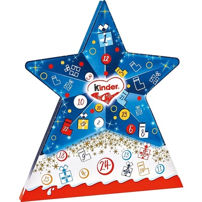 Kinder Star Calendar Box of 149 g
