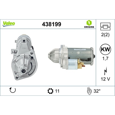 Štartér VALEO 438199