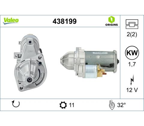 Štartér VALEO 438199