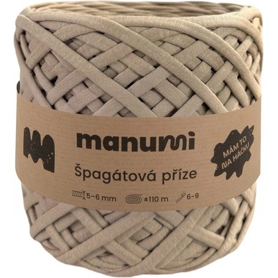Manumi špagátová příze béžová - 1 ks
