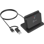 j5create JUR261-N USB Smart card/CAC reader картов четец със стойка (J5-JUR261-N) - pic