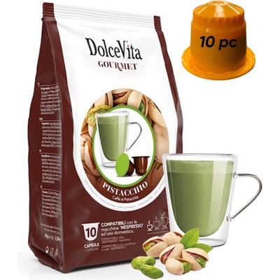 Nespresso капсули Italfoods Dolce Vita CAPPUCCINO с шамфъстък 10бр