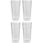 Stelton Чаша за дълги напитки PILASTRO, 300 мл, комплект от 4 бр. , прозрачен, Stelton (SNX509)