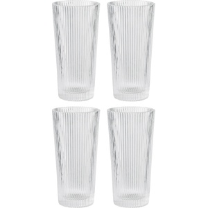 Stelton Чаша за дълги напитки PILASTRO, 300 мл, комплект от 4 бр. , прозрачен, Stelton (SNX509)