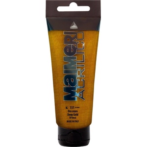Maimeri Acrilico АКРИЛНА боя Deep Gold 151 200 ml 1 бр (M0924151)