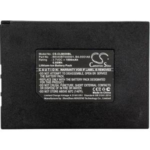Cameron Sino Батерия за баркод скенер Honeywell / Datalogic/ Metrologic SP5600 CipherLAB 8300 LiIon 3.7V 1800mAh Cameron Sino (CS-CLB830BL) - topmall