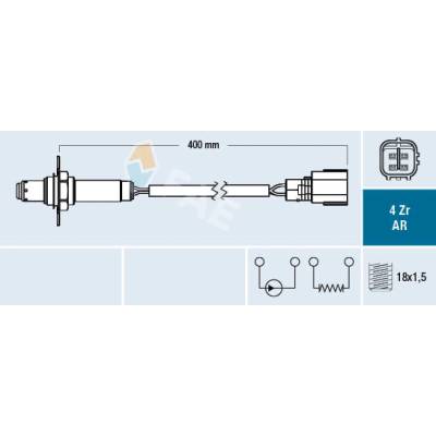 Lambda sonda FAE 75662