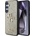 GUESS Калъф Guess - Glitter Fixed Metal Logo, Galaxy S25 Plus, златист (3666339449452)